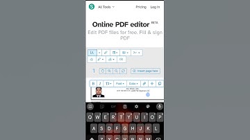 How to Edit PDF File and Change text | Free Online PDF Editor | for 1 Min Free..🤓 Free...