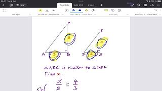 SIMILAR TRIANGLES PRACTICE