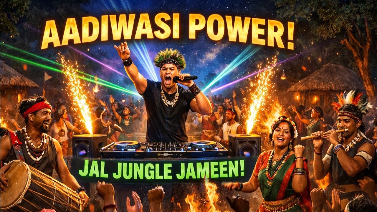 Aadiwasi DJ Song 2026 | Jal Jungle Jameen | Aadiwasi Power Dance Mix 🔥