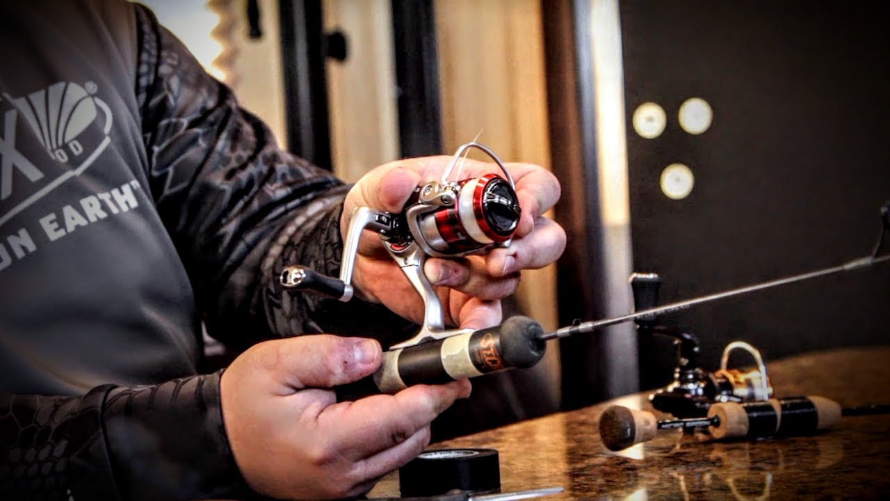 Tape your Ice Fishing Reels (Like a Pro) YouTube