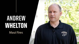 Purdue Expert: Maui Fires