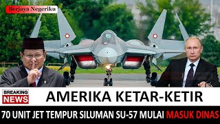 HOW ARE YOU INDONESIA!! 70 UNITS OF RUSSIAN SU-57 STEALTH FIGHTER JETS ARE BEING USED FOR MILITAR...
