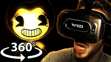 Vapor Reacts #345 | BENDY AND THE INK MACHINE 360 VR "Jumpscare Time!" by Max Deacon VR REACTION!!