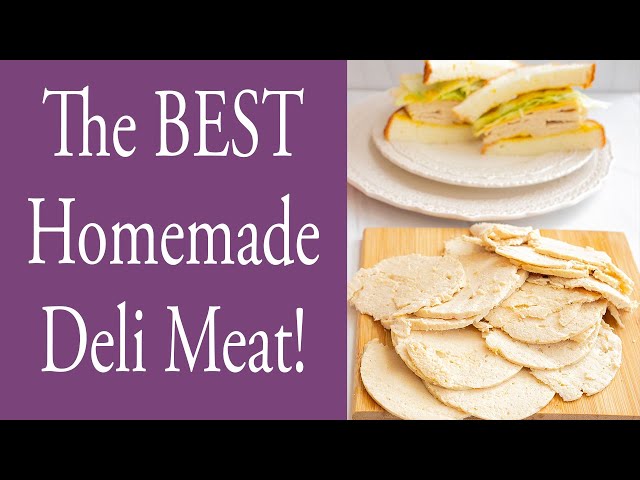 Homemade Turkey Deli Ham - Perfect Cold Cut Lunch meat (video)