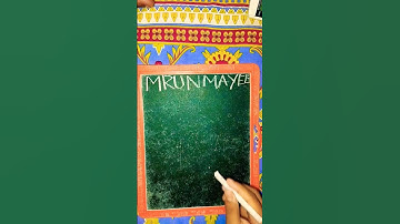 creating a brand logo using name Mrunmayee #shots #video #brandlogodesign