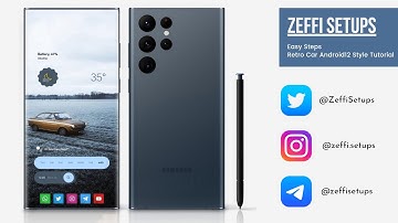 Pastel Retro Car best #Android12 Home Screen Setup For android - This Was Unexpected!!