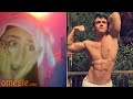 Aesthetics on Omegle 8 | "MALE STRIPPER OR ONLYFANS?"  | Girls REACTIONS | Halloween Edition 2020