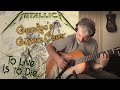 Grandpa's Guitars - To Live Is To Die Metallica Cover