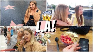 THE BEST DAY IN L.A!! TARGET ADVENTURES, WALK OF FAME AND MY FIRST ACAI BOWL!