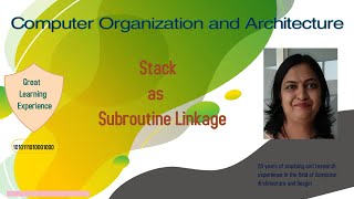 Stack as Subroutine Linkage