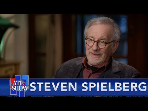 Steven Spielberg Talks Artificial Intelligence with Stephen Colbert