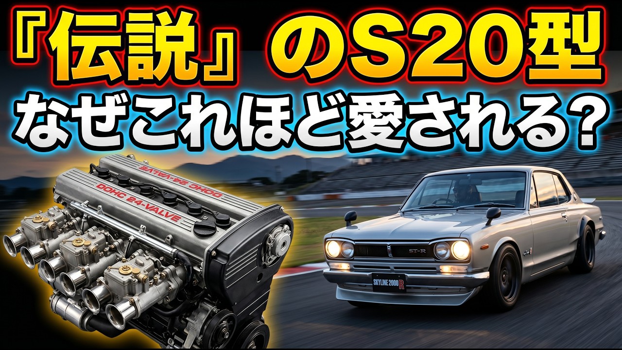 The Legendary Heart] The Untold Story of the Nissan S20 Engine