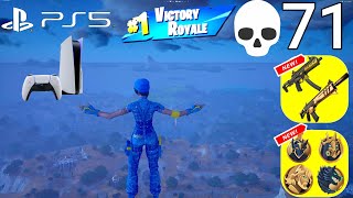 PS5 71 Elimination Solo vs Squads WINS Full Gameplay - NEW Fortnite Season 2! (4K 120FPS)