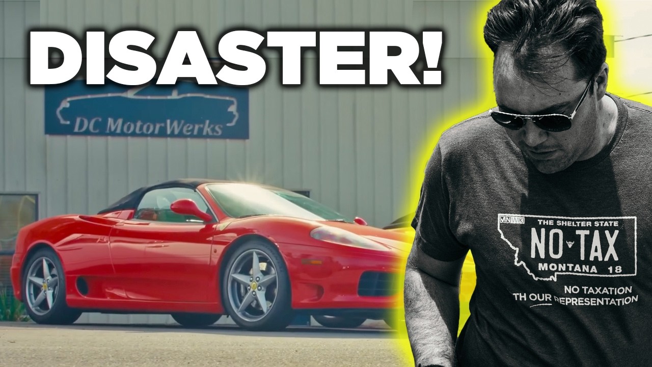 What happens when you try to road trip Ed’s old, cheap Ferrari 1,000 miles?