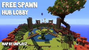 Minecraft Free Hub Lobby Spawn #1 | DOWNLOAD ✓ |