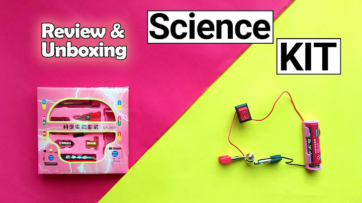 Science Experiment Project Kit Unboxing and Testing | DIY Electric Circuit Kit Unboxing and Review
