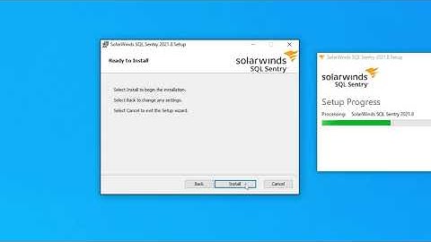 How to Install SolarWinds SQL Sentry