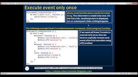 jquery execute event only once