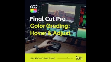💡Color Grading: Hover & Adjust for #FinalCutPro #tourboxtricks #davinciresolve #editingtutorial