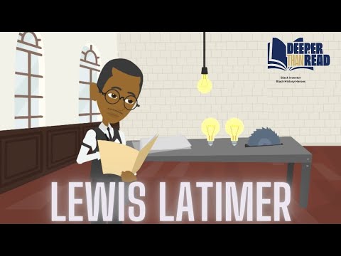 Lewis Latimer Black Inventor.Lewis Latimer Black History Heroes.Deeper Than Read