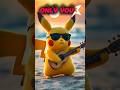 When pikachu sings a song||#trending #shortsfeed #pokemon #pikachu #pets #songs #music #popular #ai