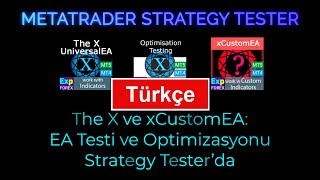Türkçe. The X Ve Xcustomea Strategy Testerda Test Ve Optimizasyon