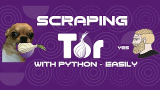 Scrape TOR/Onion sites with Python !! Easy, quick and efficient - HOXFRAMEWORK