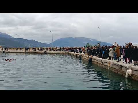 Αγιασμός των υδάτων στη Σάμη 06/01/2025 (4)