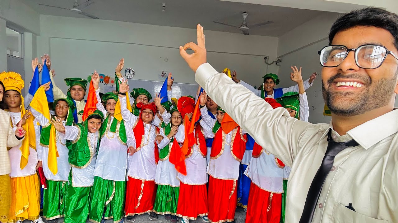 Crayons World School Dance Competition Baijnath Wala Vlog YouTube