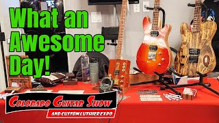 The 2023 Colorado Guitar Show and Custom Luthiers Expo | My Day at the Hayley Guitars Booth