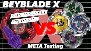 Beyblade X Tyranno Beat best combo new META!!