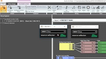 Soundweb London Parameter Links Overview | Audio Architect