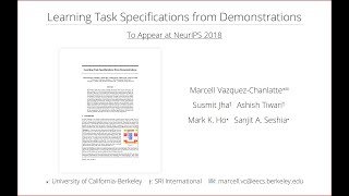 Famous [NIPS/NeurIPS 2018] Learning Task Specifications from Demonstrations Net Worth