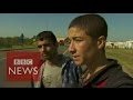 Calais: Meet the migrants entering the lorries - BBC News