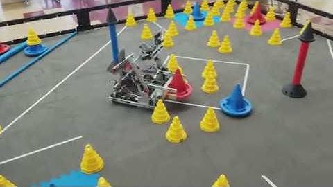 Vex In The Zone 106 Driver Skills | Double Mobile Goal Intake