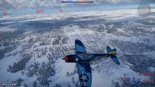 War Thunder - wingless flying and killing on P-47M... again