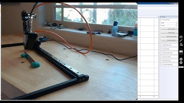 Scanning a metal edge for thickness with a laser profiler
