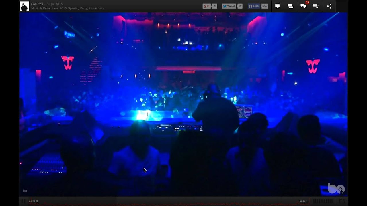 Phutek -  'Acid Bath' dropped by Carl Cox at Space Ibiza  7:7:2015