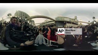 2016 Oscars red carpet highlights: 360 Video