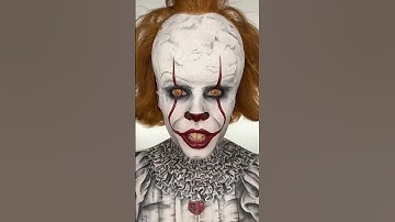 PENNYWISE THE DANCING CLOWN 🎈 IT inspired makeup!