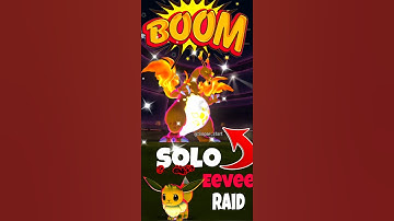 OMG💥Solo Dynamax Eevee raid.. #soparstart #pokemon #pokemongo #dynamax