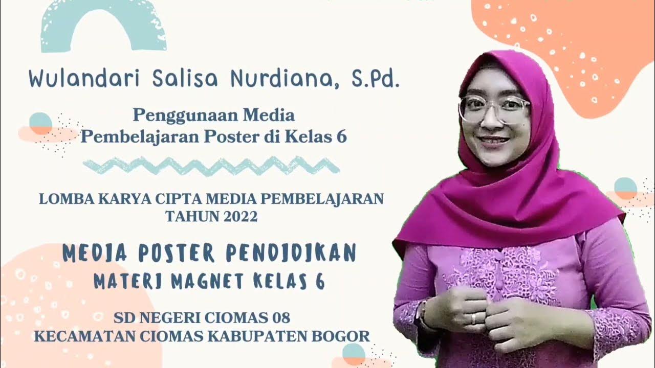Media Pembelajaran Poster Edukasi LCMP 2022 Materi Kelas 6 YouTube