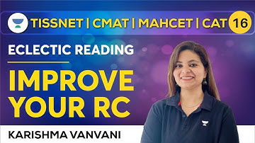 CAT 2023 | Eclectic Reading | Improve your RC | Karishma Vanvani #cat2023 #varc #unacademycatalyst