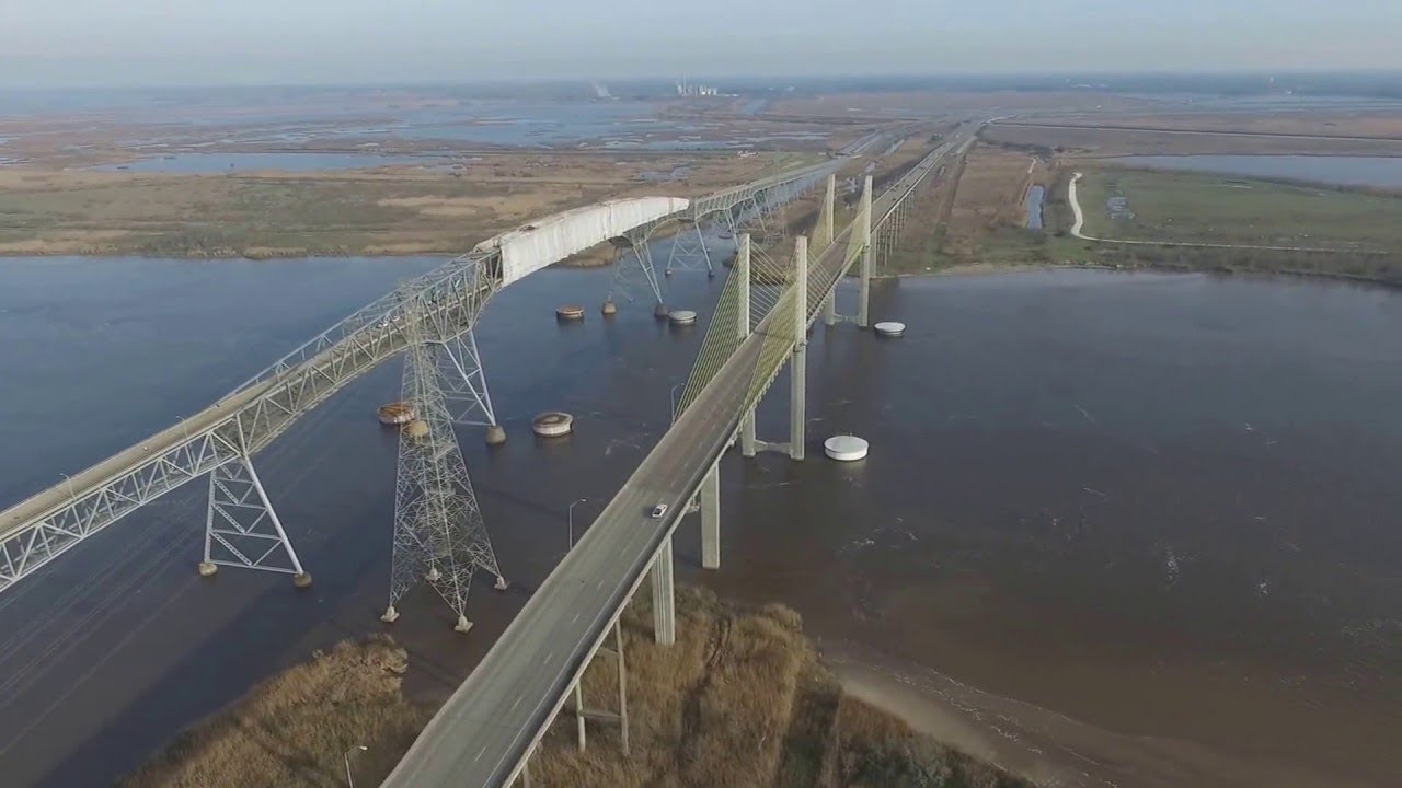 The Rainbow Bridge Texas // Rainbow Bridge Drone Footage // 4K Drone