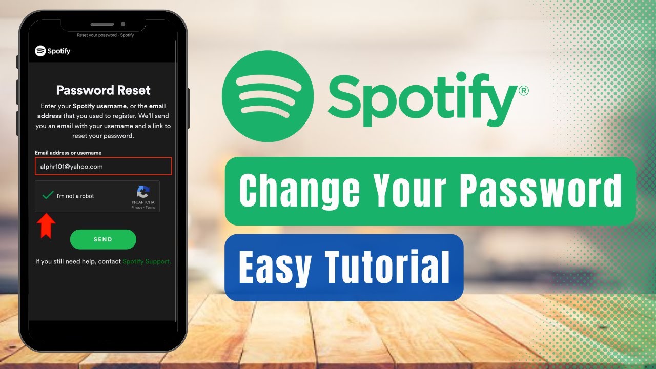 How To Change Password In Spotify YouTube