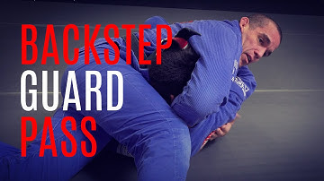 The Back Step Guard Pass | Brazilian Jiu Jitsu