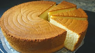 Fluffy yogurt sponge cake without oil or butter. Incredibly easy. (Tips and tricks)