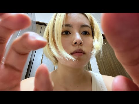English ASMR: You’re My Phone Screen（Fast Tapping & Scratching)あなたは私のスマホの画面です（速いタッピング、画面なぞる、爪のトントン音）