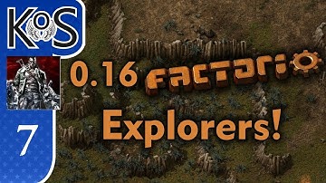 0.16 Factorio Explorers! Ep 7: THE BITER EXPLORATION JOURNEY - Coop with Xterminator, MP Gameplay