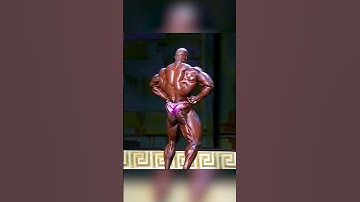 Ronnie Coleman in 1999 Was Elite (Prime) #bodybuilding #ronniecoleman #mrolympia
